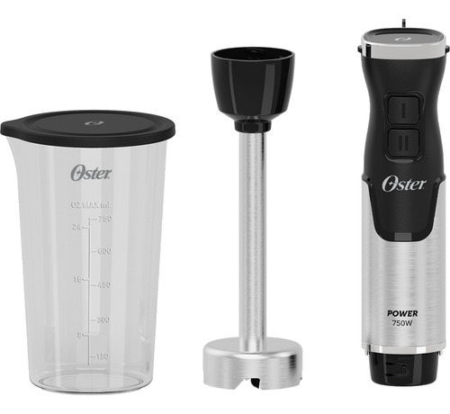 Mixer Power Oster Black Inox 3 Em 1 Omix570