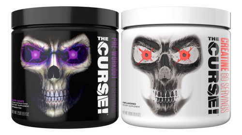 Pre Entreno Jnx The Curse + Creatina 300gr Sin Sabor 