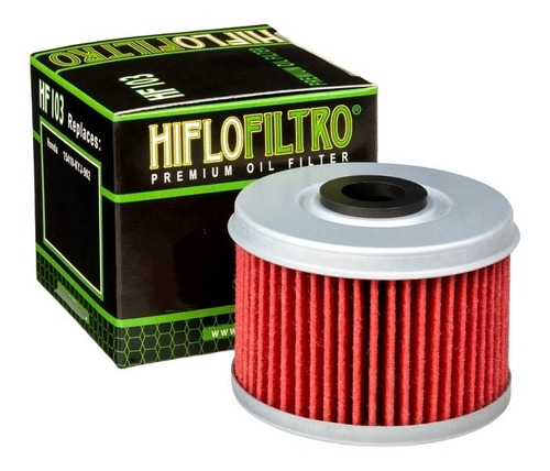Filtro De Aceite Hf103 Honda Crf 250 L 17-20 Cbr 300 18-20
