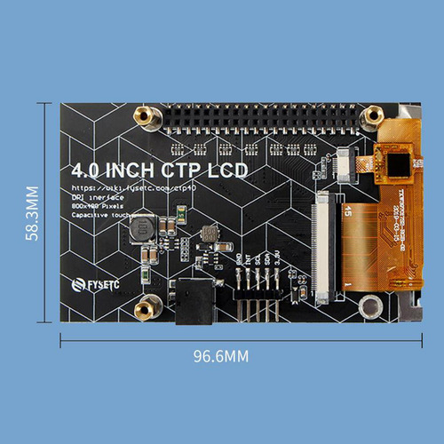 Pantalla Lcd Táctil Capacitivo Para Raspberry Pi 4b 3b 3b