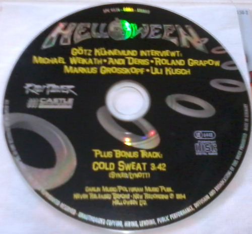 Helloween - Master Of The Rings 2 Cds 1era Ed. Heavy Metal