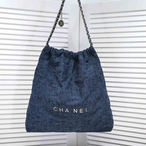 Cartera Chanel Original Modelo 22 De Jeans