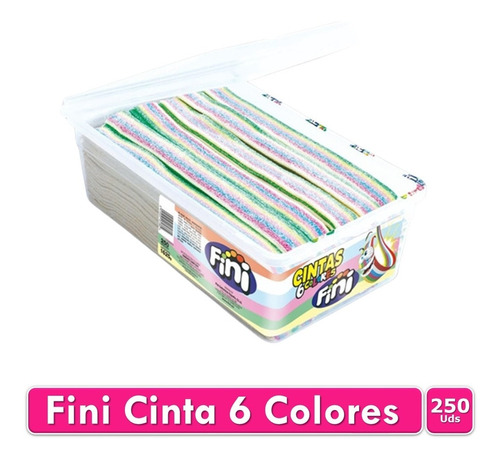 Fini Cinta 6 Colores Tarro X250