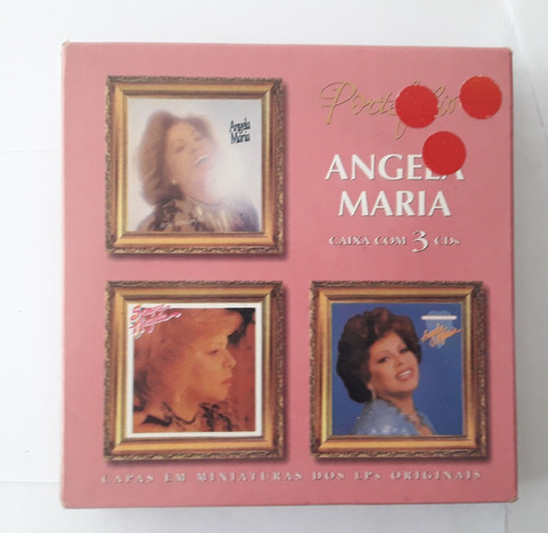 Box 3x Cd (vg+) Angela Maria Portfolio Ed 1997 Br