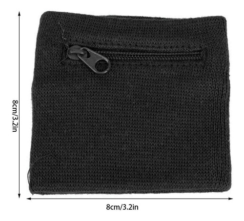 Cartera Con Muñequera De Fitness Transpirable Con Cremallera