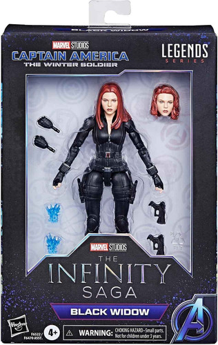 Figura Hasbro Marvel Legends Infinity Saga Black Widow