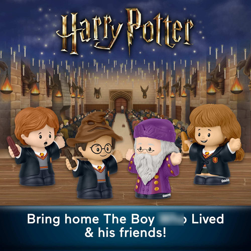Set De 4 Figuras Harry Potter Collector Edición Especial