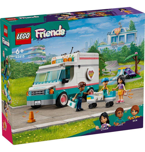 Lego Friends Ambulancia Del Hospital De Heartlake City