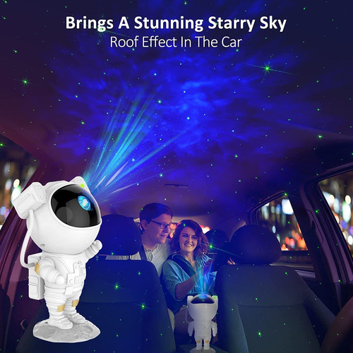 Proyector De Astronauta Luz Nocturna Lámpara De Proyector De