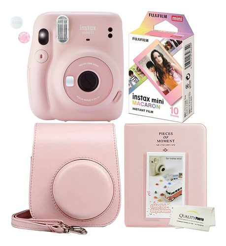 Fujifilm Instax Mini 11 Blush Pink Instant Camera Plus, Ál.