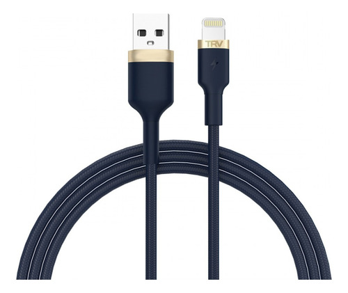 Cable Usb Para Lightning Trv Modelo Cab110 De 1 Metro