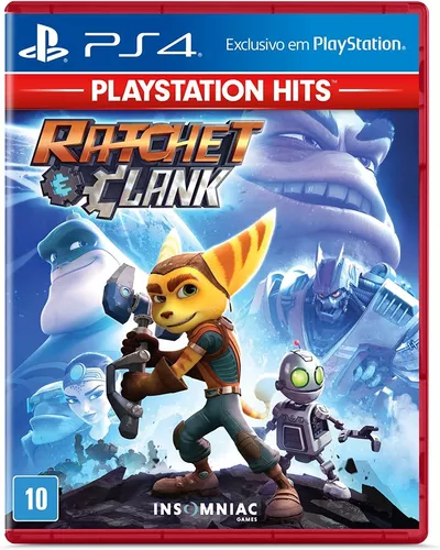 Jogo de PS4 Ratchet e Clank (MÍDIA FÍSICA)