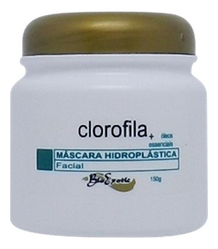 Máscara Facial Hidroplástica Clorofila E Óleos Essenciais