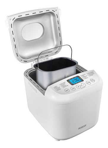 Fabrica De Pan Peabody 1kg 600w Digital 19 Programas P1 Color Blanco