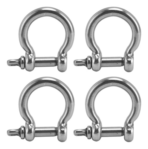 Grillete De Acero Inoxidable 304, 4 Piezas, Anillo En D, For