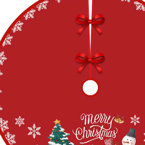 Falda De Árbol De Navidad Adornos Navideños Estilo D