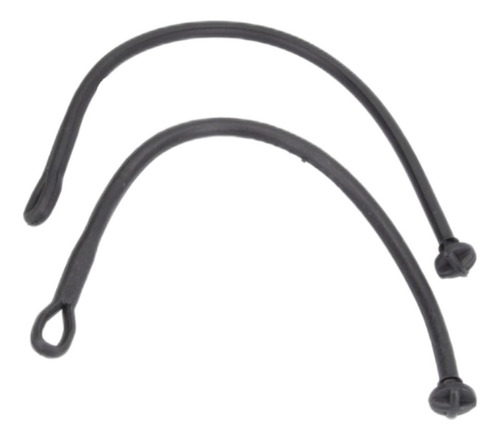 2 Tiras Soporte Bandeja Luneta Ford Fiesta 94/02 Escort 97/ Negro