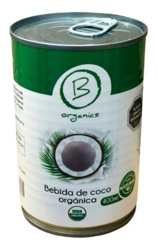Leche De Coco 400g - Orgánica - B Organics