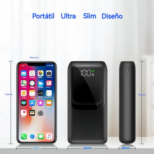 Power Bank 32000mah Bateria Portatil 22.5w Carga Rápida Bateria Externa Compatible Con Iphone Huawei Samsung Xiaomi Motorola