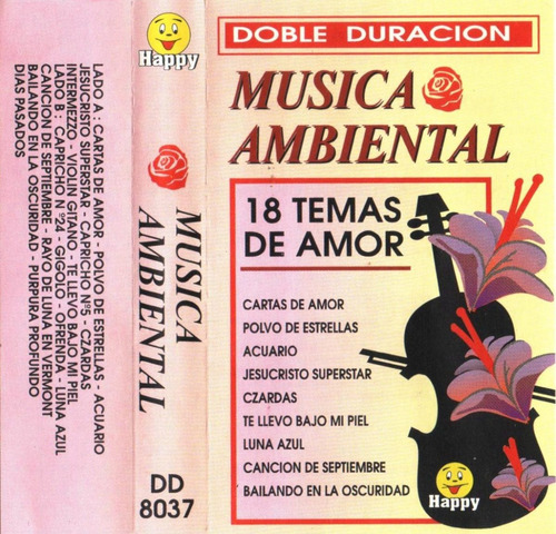Cassette Orig. 18 Temas De Amor El Violín Gitano Y Orquesta (Usado)