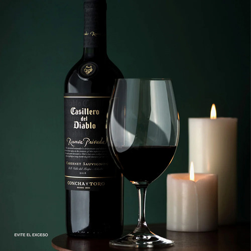 Caja De 12 Vino Tinto Casillero Del Diablo Reserva Privada 7