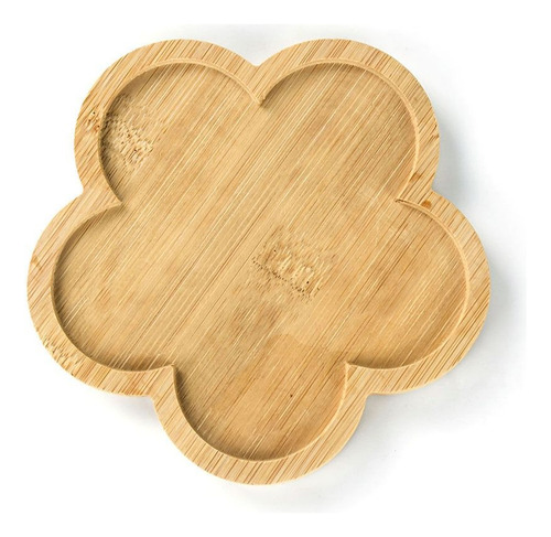 Bandeja Para Macetas, Madera De Bambú, Suculentas Y Bonsáis