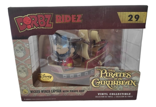 Capitan Wicked Wench Piratas Del Caribe Dorbz Ridez Funko 