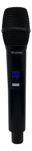 Microfone Duplo Sem Fio Digital 32 Frequências Ls916 Leson