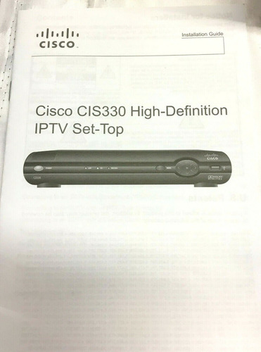 Cisco High Definition Iptv Set - Top 4027518 Cis330 Nib Aac