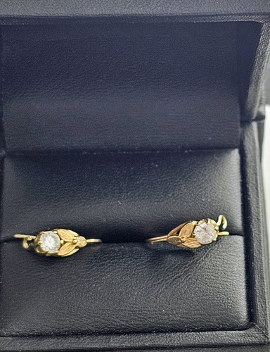Aretes Oro 10k Mex X1101 (Usado)