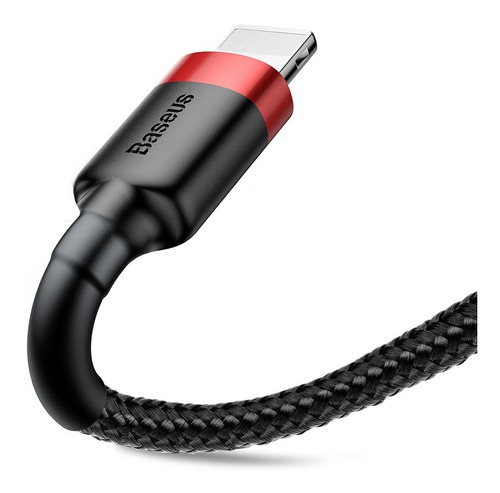 Imagen 5 de 10 de Cable iPhone 1 Metro Usb Lightning P/ iPhone 7 8 X 11 12 13