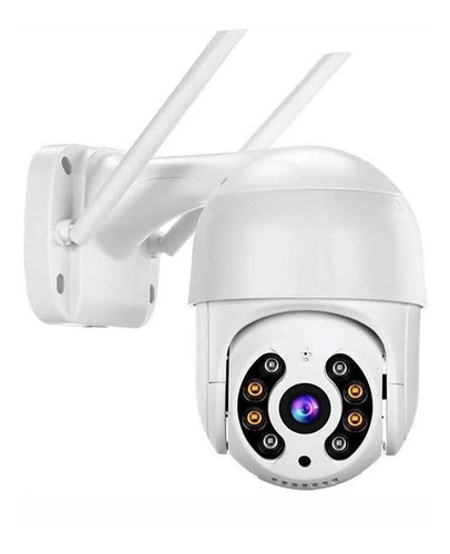 Câmera de segurança Zyhum A8 com resolução de 1080p visão nocturna incluída blanco