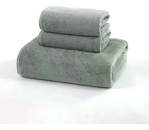 comprar Set De 3 Toallas Cara, Manos, Cuerpo