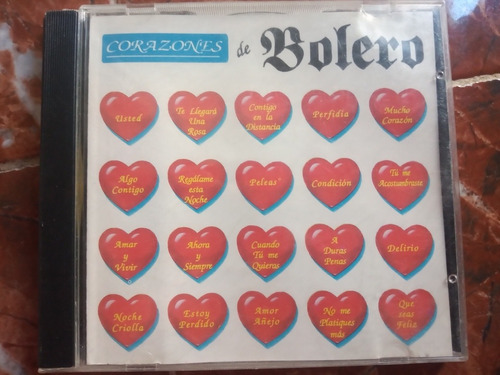 Corazones De Bolero Roberto Jordan Linda Vera Cd