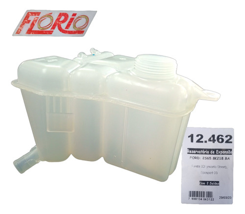Envase Reservorio De Refrigerante Para Ford Ecosport 1.6
