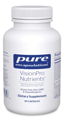 Nutrientes Visionpro Pure Encapsulations 90 Cápsulas