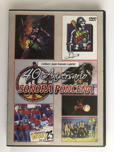 Dvd La Sonora Ponceña 40 Aniversario Papo Luca
