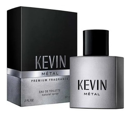 Kevin Metal Perfume Hombre Edt 60 Ml