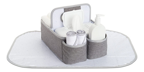 Organizador Portátil Para Pañales Munchkin, Gris