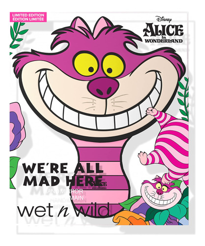 Wet N Wild Were All Mad Here Espejo De Mano Colección Alicia