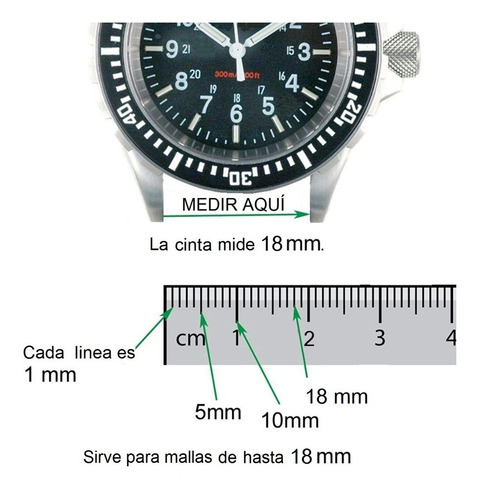 Imagen 5 de 6 de Malla Correa Reloj De Muñeca De Tela Abrojo Banda Reemplazo