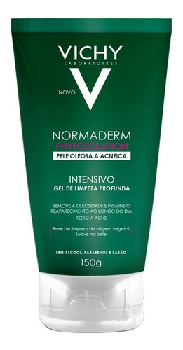 Imagem 1 de 4 de Gel De Limpeza Intensivo Normaderm Phytosolution 150g Vichy