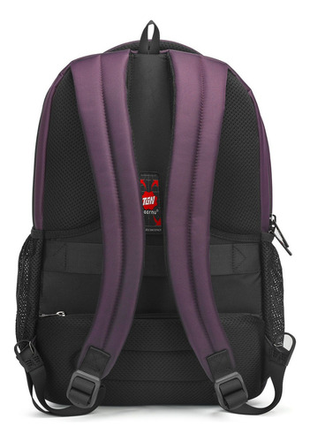 Mochila Tigernu Ejecutiva Para Notebook Morado T-b3032c