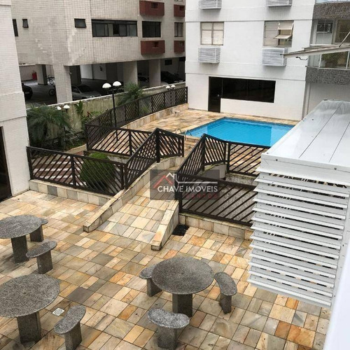 Imagem 14 de 14 de Apartamento Com 2 Dormitórios Em Condomínio Fechado Com Lazer, Por R$ 550.000 - Aparecida - Santos/sp - Ap1631