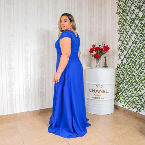Vestido de festa sales plus size tiffany