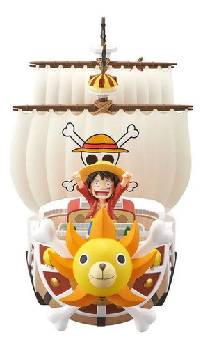 One Piece - Mini Barco 7cm Thousand Sunny Going Merry 01