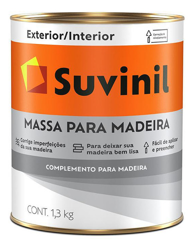 Suvinil Massa Para Madeira 0,9 Litros