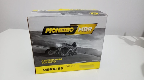 Bateria Pioneiro Mbr 18 Bs Para Moto