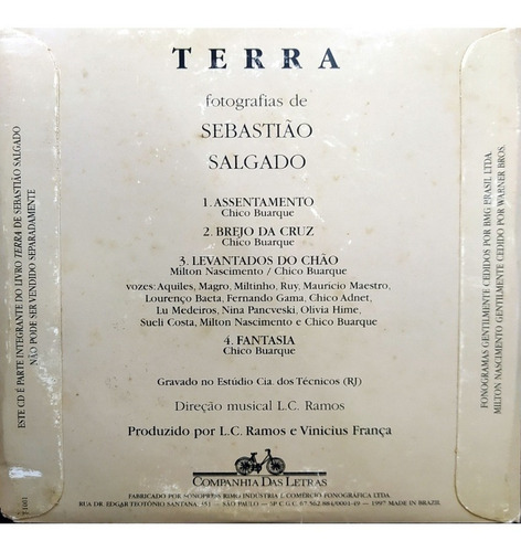 Imagem 2 de 4 de Cd Chico Buarque Terra