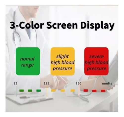Para Monitor De Brazo Automático Toma Presión Arterial A